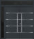 Nova Inox S3 Modern Exterior Double Door 72x80 W/ (1) 12