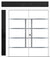 Nova Inox S3 Modern Exterior Double Door 72x80 W/ (1) 12