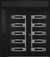 Nova Inox S5 Modern Exterior Double Door 72x80 W/ (1) 12