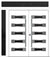 Nova Inox S5 Modern Exterior Double Door 72x80 W/ (1) 12