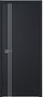 Nova Glam Pro 002 Soft Black Laminated Modern Pre-Hung Door