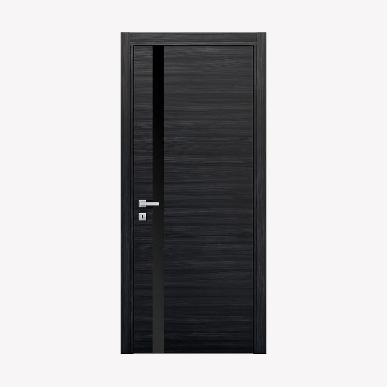 Nova 1G Braga Blu Matrix CPL Modern Single Pre-hung Door - Doors and Beyond