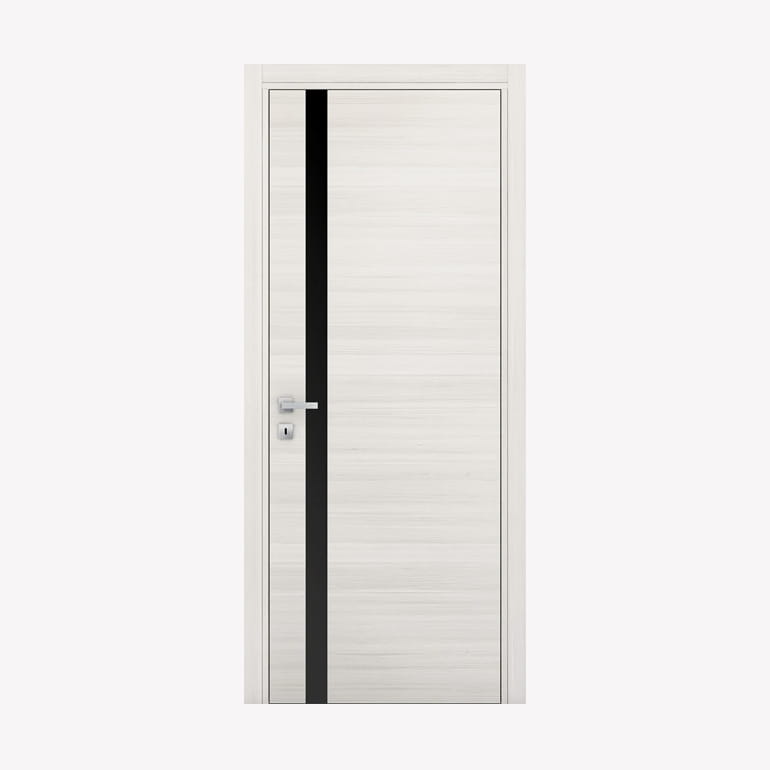 Nova 1G Braga Crema Matrix CPL Modern Single Pre-hung Door - Doors and Beyond
