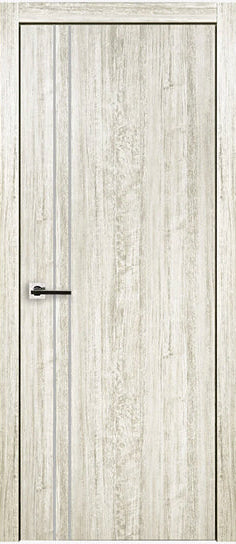 Nova HG002 Light Aloe Wood Laminated Modern Single Pre-Hung Door - Doors and Beyond