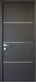 Nova HG008 Japan Oak Laminated Modern Single Pre-Hung Door - Doors and Beyond