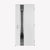 Nova Inox S2 Modern Exterior Single Door 36x80 - White - Doors and Beyond