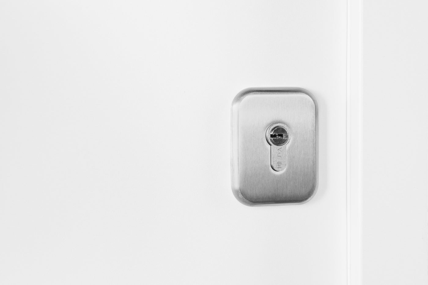 Nova Inox S2 Modern Exterior Single Door 36x80 with Sidelight and Transom - Unit 50x95 1/2 - White - Doors and Beyond