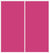 Custom Sliding White Aluminum Doors - Style 01 - 2 doors  - Pink Glass