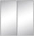 Custom Sliding Aluminum Doors - Style 01 - 2 doors  - MIrror