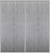 Custom Sliding Aluminum Doors - Style 01 - 2 doors  - Light Gray