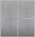 Custom Sliding Aluminum Doors - Style 02 - 2 doors  - Light Gray