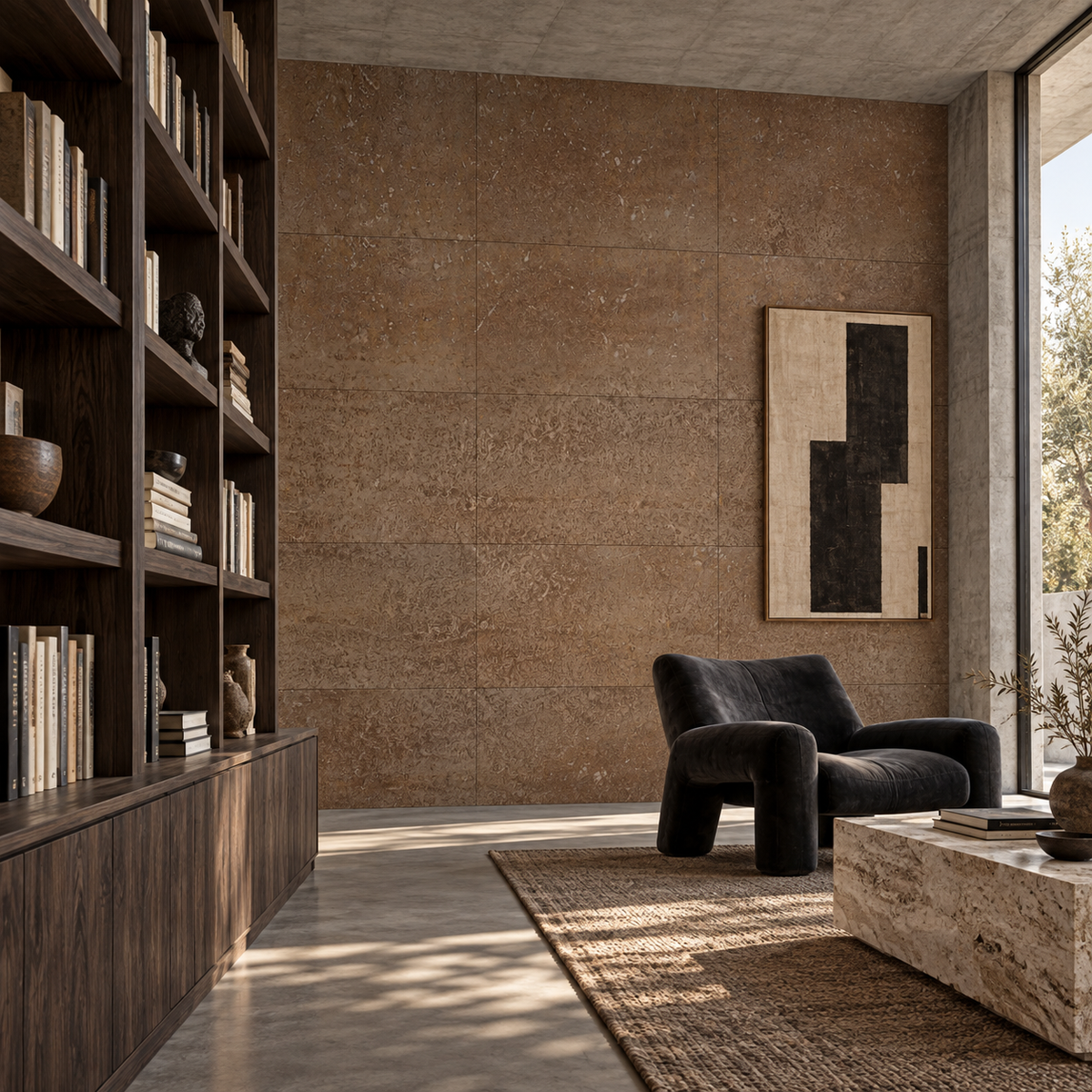 VILO Wall SPC Rusty matt 11 13/16" x 23 5/8" - Doors and Beyond