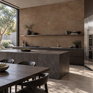 VILO Wall SPC Rusty matt 11 13/16" x 23 5/8" - Doors and Beyond