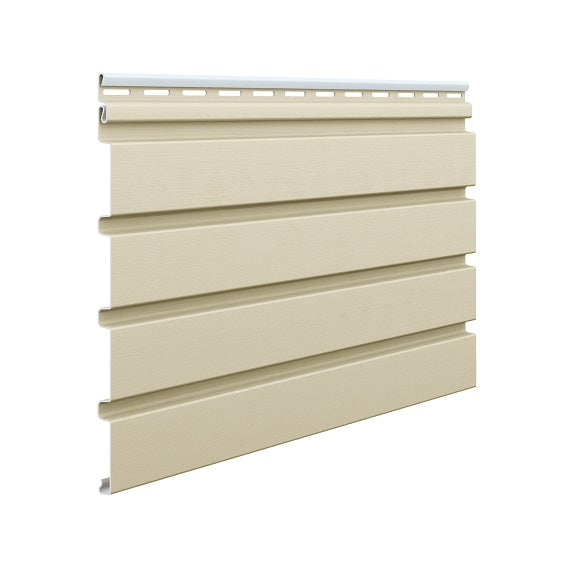 VILO Fronto Vinyl Siding SV-06 Buttercream 116 1/8“ (9'7“) - 10 Pcs - Doors and Beyond