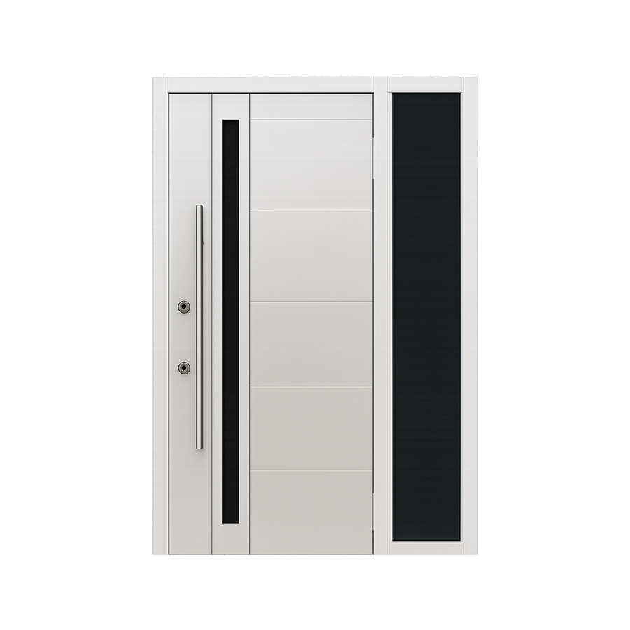 Single Exterior Door With 1 Sidelight