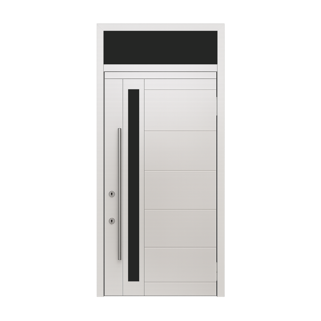 Single Doors with Transom