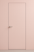 Primed Solid Frameless Door Example For Painting Soft Blush - Doors and Beyond