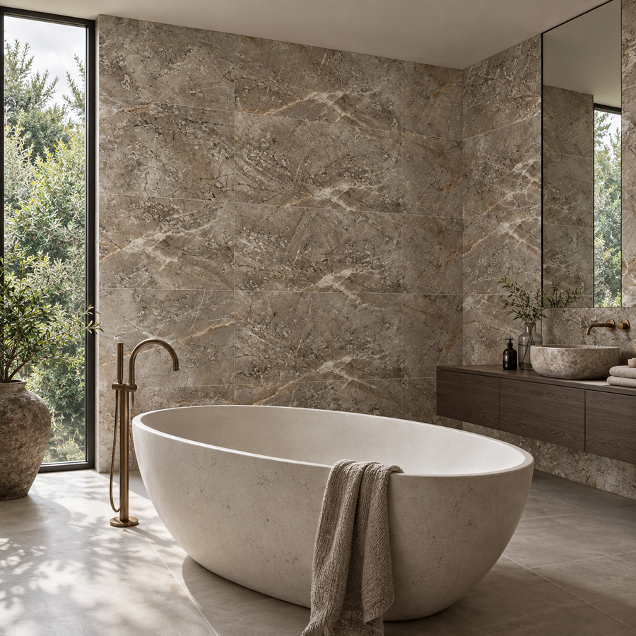 VILO Wall SPC Marble skin 11 13/16" x 23 5/8" - Doors and Beyond