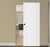 Nova Stile 001 Soft White Laminated Modern Magic Door