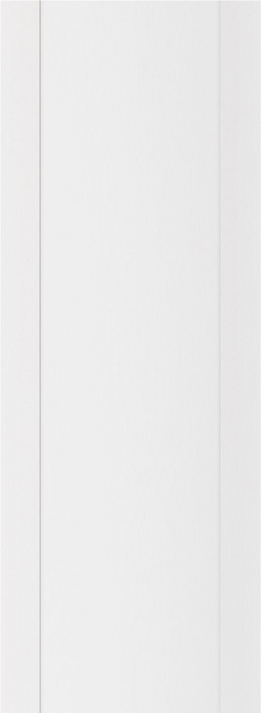 Nova Stile 001 Soft White Laminated Modern Door Slab - Doors and Beyond