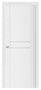 Nova Stile 003 Soft White Laminated Modern Pocket Door
