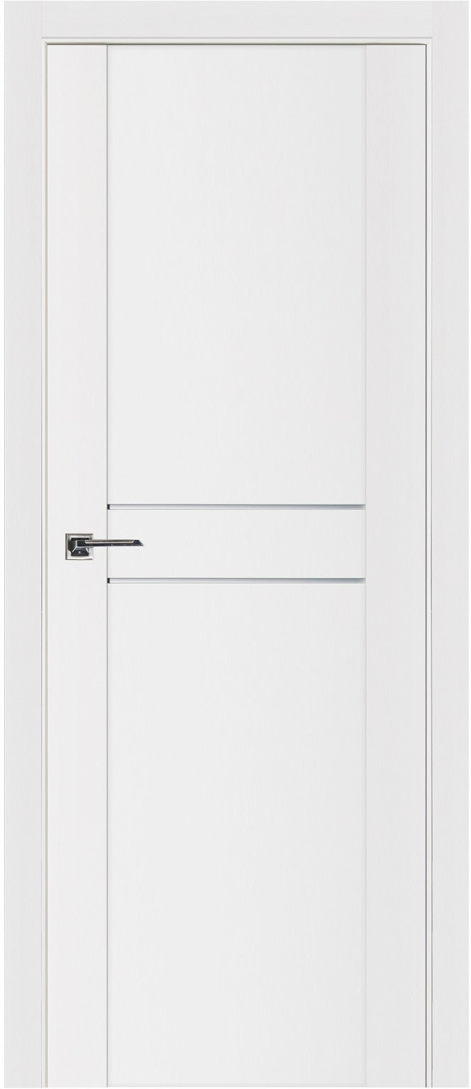 Nova Stile 003 Soft White Laminated Modern Pre-Hung Door - Doors and Beyond