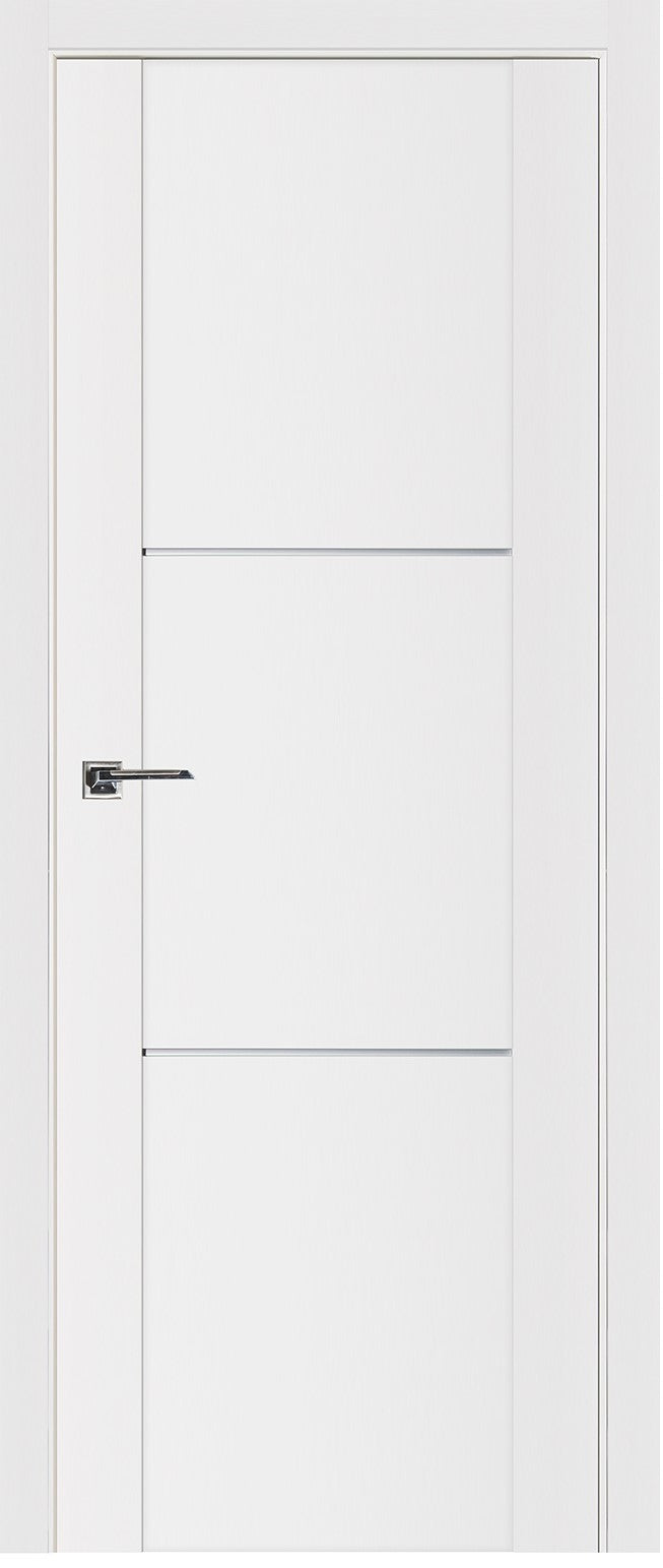 Nova Stile 004 Soft White Laminated Modern Pre-Hung Door - Doors and Beyond