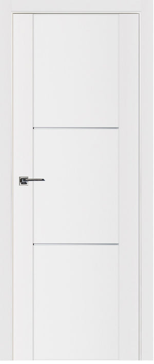 Nova Stile 004 Soft White Laminated Modern Pre-Hung Door - Doors and Beyond