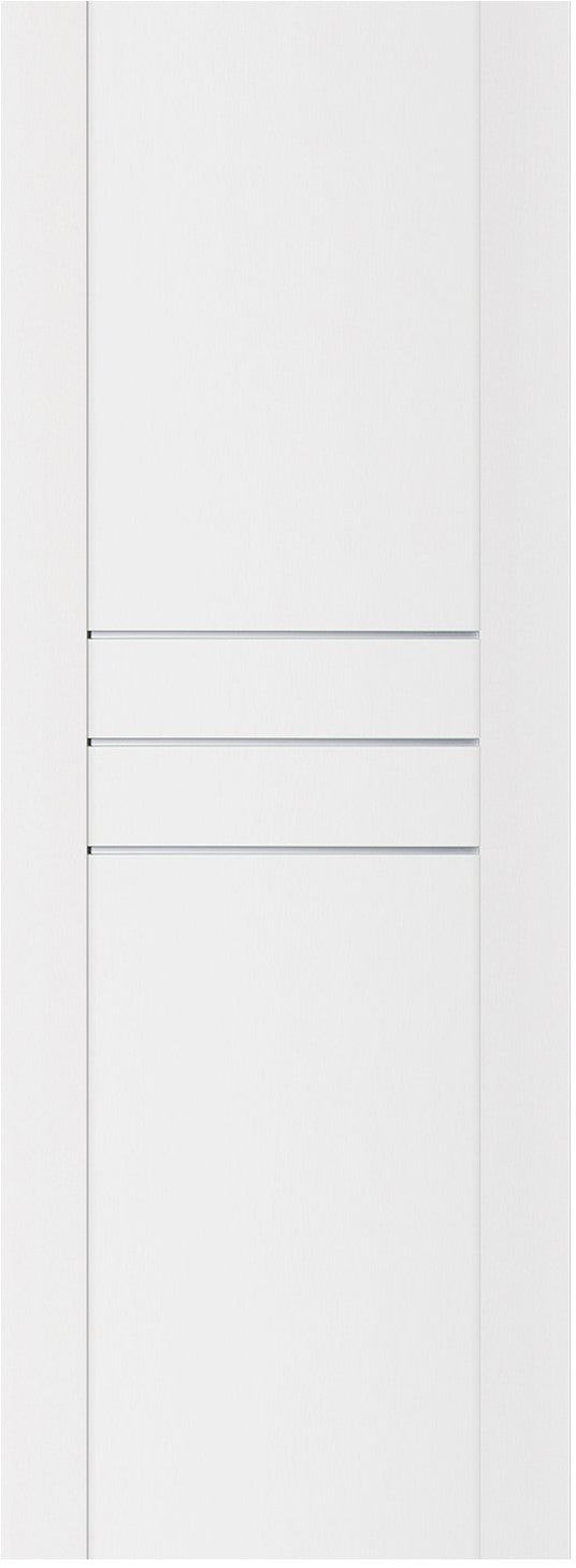 Nova Stile 005 Soft White Laminated Modern Door Slab - Doors and Beyond