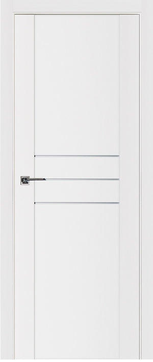 Nova Stile 005 Soft White Laminated Modern Pre-Hung Door - Doors and Beyond