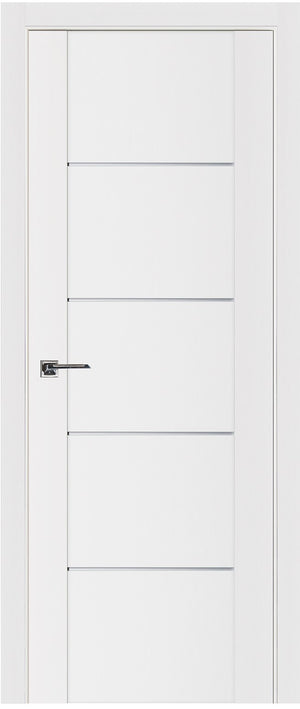Nova Stile 007 Soft White Laminated Modern Pre-Hung Door - Doors and Beyond