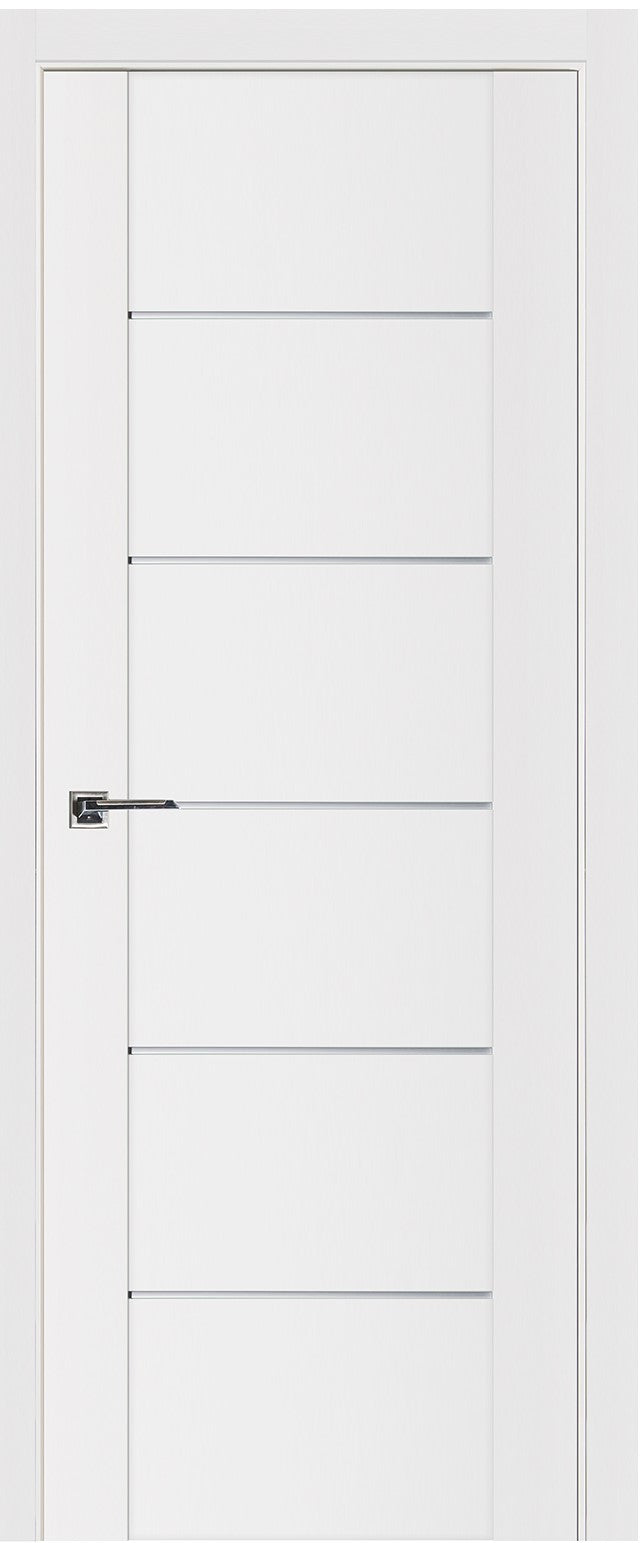 Nova Stile 008 Soft White Laminated Modern Pre-Hung Door - Doors and Beyond