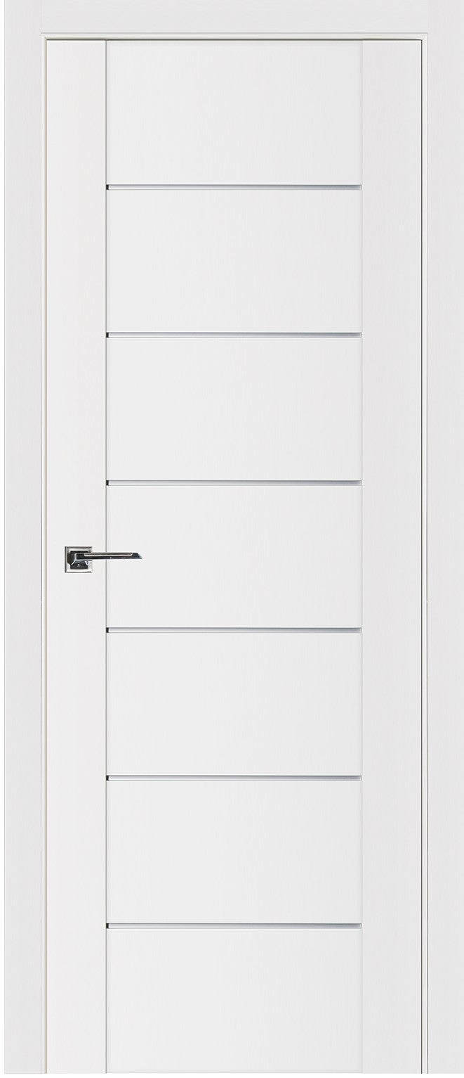 Nova Stile 009 Soft White Laminated Modern Pre-Hung Door - Doors and Beyond