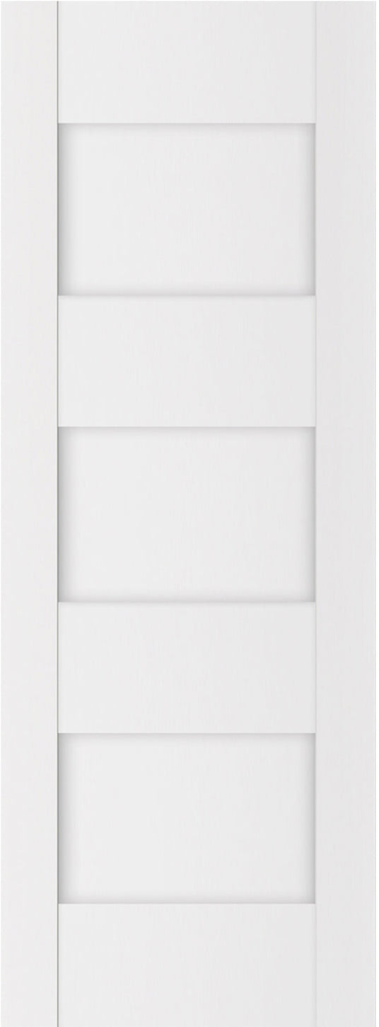 Nova Stile 015 Soft White Laminated Modern Door Slab - Doors and Beyond