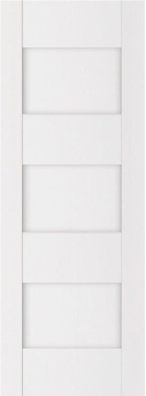 Nova Stile 015 Soft White Laminated Modern Door Slab - Doors and Beyond