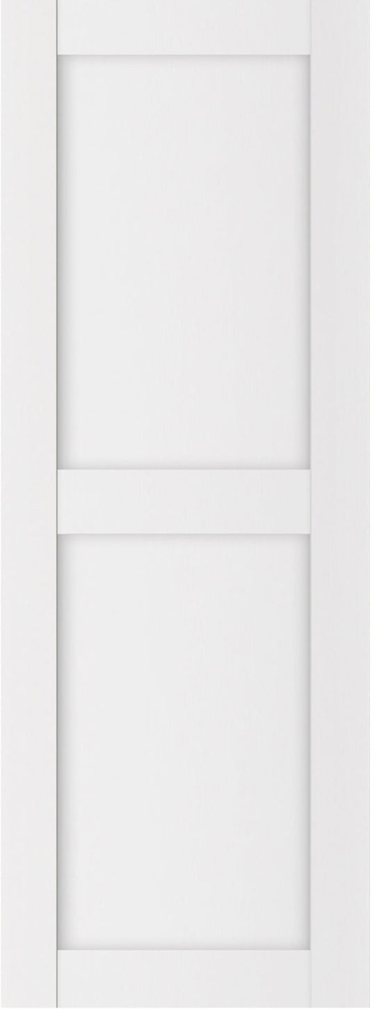 Nova Stile 020 Soft White Laminated Modern Door Slab - Doors and Beyond