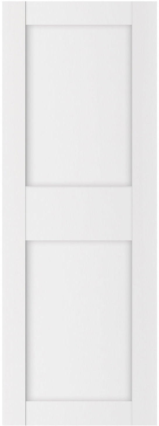 Nova Stile 043 Soft White Laminated Modern Door Slab - Doors and Beyond