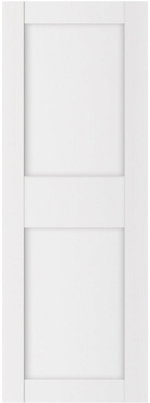 Nova Stile 043 Soft White Laminated Modern Door Slab - Doors and Beyond