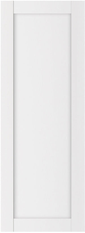 Nova Stile 054 Soft White Laminated Modern Door Slab - Doors and Beyond