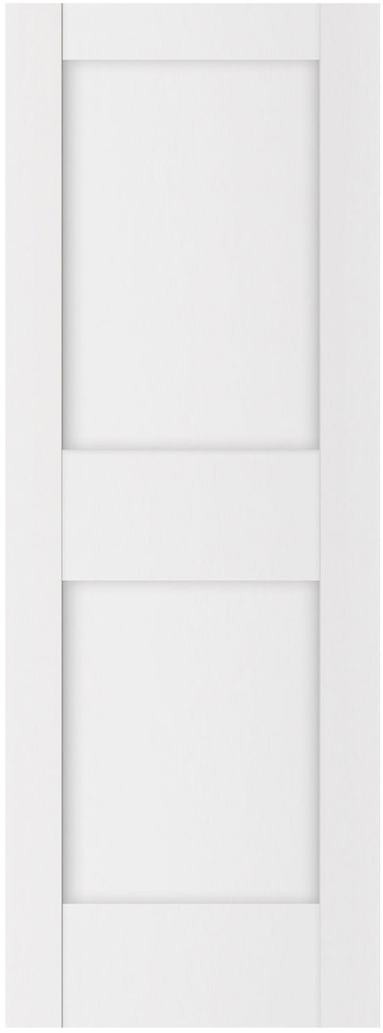 Nova Stile 023 Soft White Laminated Modern Door Slab - Doors and Beyond