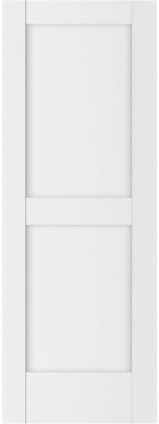Nova Stile 024 Soft White Laminated Modern Door Slab - Doors and Beyond