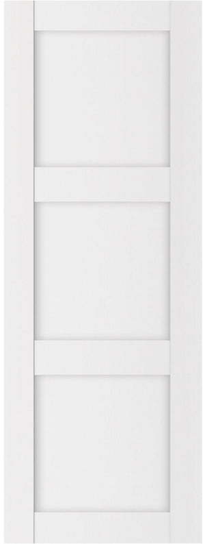 Nova Stile 025 Soft White Laminated Modern Door Slab - Doors and Beyond