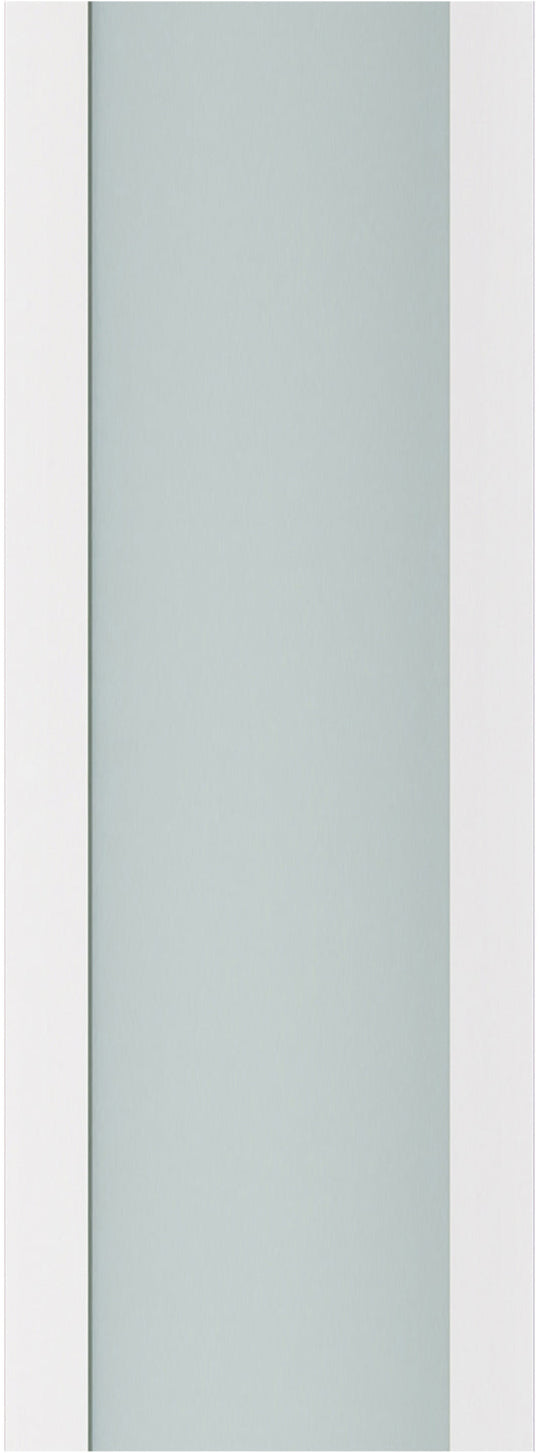 Nova Triplex 001 Soft White Laminated Modern Door Slab - Doors and Beyond