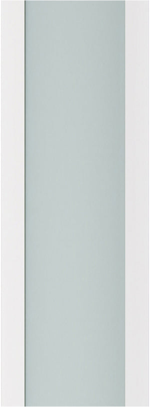 Nova Triplex 001 Soft White Laminated Modern Door Slab - Doors and Beyond