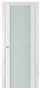 Nova Triplex 002 Soft White Laminated Modern Pocket Door