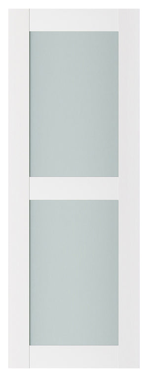 Nova Triplex 020 Soft White Laminated Modern Door Slab - Doors and Beyond
