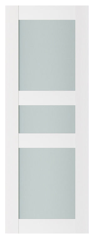 Nova Triplex 029 Soft White Laminated Modern Door Slab - Doors and Beyond