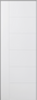 Nova Groove Soft White Laminated Modern Door Slab