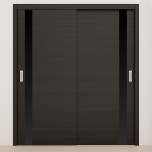 Braga 1G Blu Matrix CPL  Modern Bypass Door - Doors and Beyond