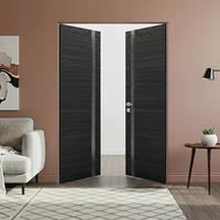 Braga 1G Blu Matrix CPL Frameless Modern Double Door - Doors and Beyond